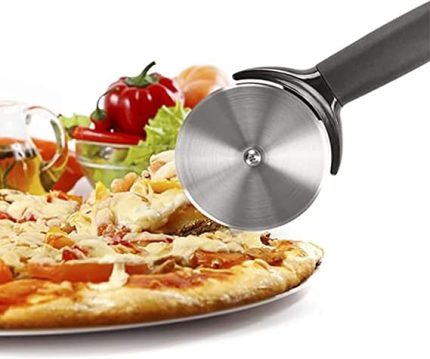 Pizza Cutter Stainless Steel Pizza Cutter Wheel  Easy to Cut and Clean