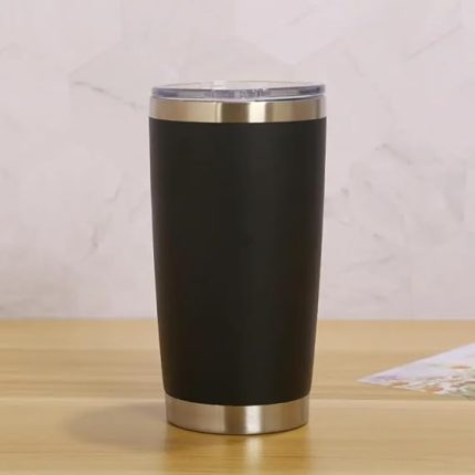 Double Wall Stainless Steel Vacuum Insulated Powder Coated Regular Tumbler Coffee Travel Mug